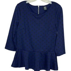 Bobeau Polka Dot Top